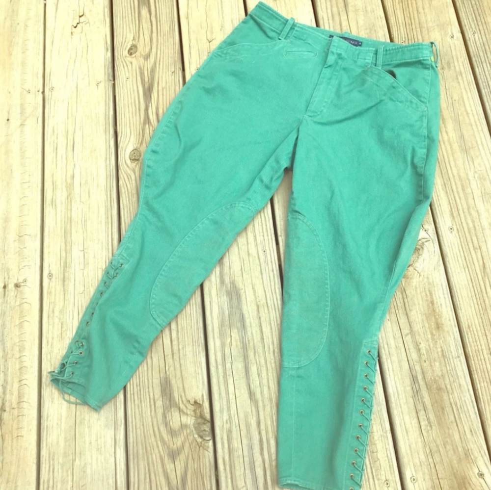 Ralph Lauren green Jodhpur riding pants